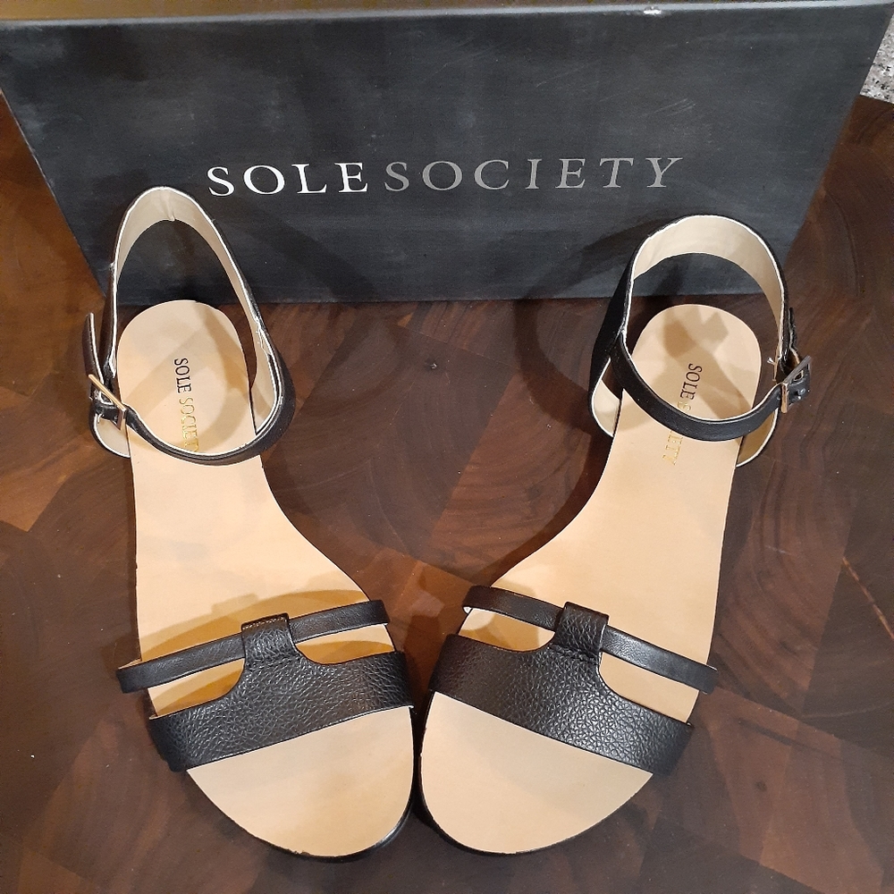 NWOT Sole Society black sandals